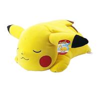 Pokémon Bandai - Peluche Pikachu, 40 cm, che dorme - Peluche morbido - WT97920