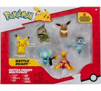 Pokemon Battaglia Figura Multipack 5.1cm Pikachu Shuckle Axew Shinx Eevee &