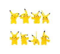 Pokémon Battle Feature Vinile Figures 8 Pack Pikachu 5 Cm Jazwares