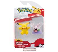 Pokémon PKW3007 Battle Figure Set - Pikachu Viscora - Official Battle Figure Set