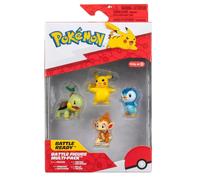 Pokemon Battle Figure 4 Multipack Pikachu, Chimcha, Turtwig, And Piplu