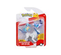 Pokémon Battle Figure Confezione da 3 - Include Squirtle & Skorupi da 5 cm e 7,5 cm Absol