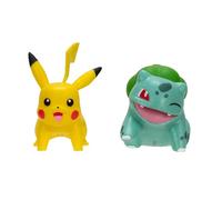 Pokémon: Set di 2 figure - Bulbasaur, Pikachu