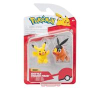 Pokémon Battle Figure First Partner 2 Pack (Tepig & Pikachu #7) W6