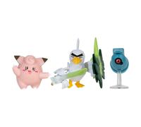 Pokémon Battle Figure Set 3-Pack Clefairy, Beldum, Sirfetch'd 5 cm