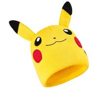 Pokémon Berretto Bambino 5-12 Anni Cappello Beanie, Pikachu Caldo Cappello Invernale per Scuola e Viaggi, Regalo Ragazzo (5-12 Anni, Giallo Pikachu)