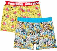 Pokemon Big Boys 2-Pk. Boxer Briefs Con Personaggi