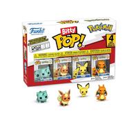 Funko Bitty Pop! Pokemon - Bulbasaur 4PKE una Mini Figura Misteriosa a Sorpresa - 0.9 Inch (2.2 Cm) da Collezione - Ripiano Espositivo Impilabile Incluso - Idea Regalo - Borse Party Stocking