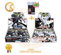 Pokemon Black Bolt + White Flare sv11W Booster Box SEALED Japanese