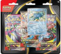 Pokemon Blister 3 Buste Megaevoluzione "Golduck" Sealed 2025 Italiano