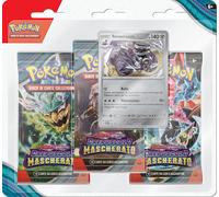 Pokemon Blister 3 Bustine + 1 Card Scarlatto e Violetto - 06 Crepuscolo Mascherato Pk60503-i