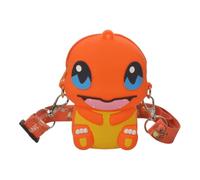Pokemon | Borsa a tracolla in silicone a tracolla / portafoglio / borsa, Charmander, Taglia unica