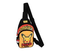Pokémon Borsa per Ragazzi, Borsa da Viaggio, Pikachu Borsa a Tracolla con Cinghia Regolabile, Regalo per Bambino