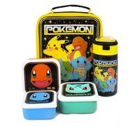 Pokemon Borsa Pranzo con Porta BottigliaPikachu Misura Confezione 5 (NS6916)