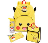 Pokemon Borsa Pranzo e ZainoPikachu Set Misura Confezione 4 (NS6869)