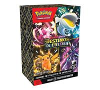 Pokemon Box Combo 18 Boosters Paldean Fates Destinos De Paldea 108 Brasile