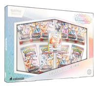 Pokemon Box Evoluzioni Prismatiche Collezione Arcobaleno Eevee 61 Carte...