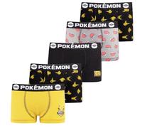 Pokemon Boxer Singolo, Multicolore (Confezione da 5 T706-1), 4-5 Anni Bambini e Ragazzi