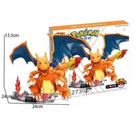 Pokémon Building Blocks Bricks Set Model Charizard 273 Pcs B0108