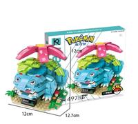 Pokémon Building Blocks Bricks Set Model Venusaur 497 Pcs B0107