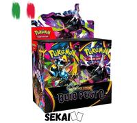 POKEMON BUIO PESTO BOX 36 BUSTINE SEALED ITALIANO DISPLAY BOOSTER BOX ITA