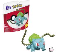 POKEMON BULBASAUR BUILD SHOW Playset Mattoncini Mega Construx 175 Pezzi GVK83