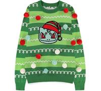 Pokemon: Bulbasaur Patched Christmas - Multicolor (Maglione Unisex Tg. L) -