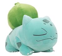 Pokemon Bulbasaur peluche addormentato, 45,7 cm, in posizione addormentata