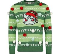 Pokemon Sweatshirt Christmas Jumper Bulbasaur Size M