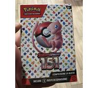 Pokemon Bundle 151 Confezione da 6 Bustine - ITA SIGILLATO SEALED Nr. 1 Bundle