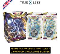 Pokemon Bundle ASTRAL RADIANCE BUILD & BATTLE KIT + 2 BLISTER Dialga Feraligatr