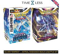 Pokemon Bundle SILVER TEMPEST + ASTRAL RADIANCE BUILD & BATTLE KIT Lugia Dialga