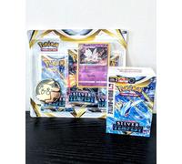 Pokemon BUNDLE SILVER TEMPEST BUILD & BATTLE KIT + BLISTER 3 BUSTINE Lugia 2022