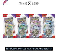 Pokemon Bundle TEMPORAL FORCES 4X BLISTER Cronoforze Cosmo Holo Carvanha Togetic