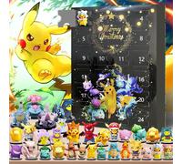 Pokemon Calendario dell'Avvento 24 Giorni Natale Action Figure Pikachu Toy Gift