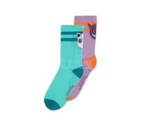Pokemon Calzini 2-pack Heads Grey 39-42 Difuzed