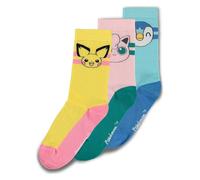 Pokémon Calzini 3-pack Crew 35-38 Difuzed