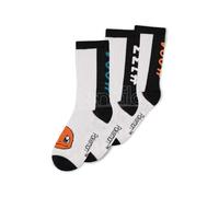 Pokemon Calzini 3-pack Heads Black & White 39-42 Difuzed