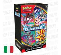 Pokémon: confezione di buste dell’espansione Megaevoluzione - Caos Nascente del GCC Pokémon (sei buste di espansione), Edizione in Italiano