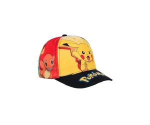 Pokémon Cappello Baseball per Ragazzi, Pikachu Bulbasaur Squirtle Charmander Eevee Berretto Estivo Design Classico per Bambini