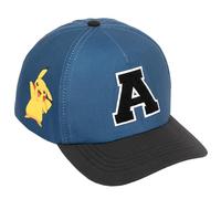 Pokemon Cappello da baseball personalizzato per ragazzi con lettera ricamata, cappello regolabile Snapback per bambini, protezione UV 100%, Blu scuro, Taglia unica