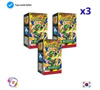 Pokemon Card Game 3x Mega Storm Emerald Booster Box Korean Sealed TCG