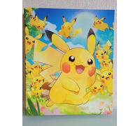 Pokemon Card Game Collection File Pikachu 10 Pocket Binder Giappone Nuovo