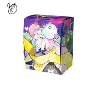 Pokemon Card Game Flip Deck Case Iono (Nanjamo) Giapponese TCG sigillato in f...