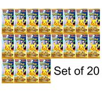Pokemon Card Game MEGA 30° CELEBRAZIONI 20 confezioni sigillate set...