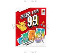 Pokemon Card Korea Board Game "99" Numero Gioca Imparare Più Meno Aritmetica
