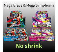 Pokemon Card Mega Brave & Symphonia Booster Box Set Giapponese No Shrink