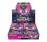 Pokemon Card Night Wanderer sv6a Booster Pack Box Giapponese TCG Shrink...