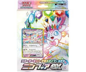 Pokemon Card Scarlet E Violet Terastal Stellar Sylveon Ex Starter Set TCG