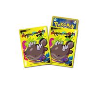 Pokemon Card Sleeves Deck Shield - Cornice gialla / Avviso altamente tossico ...